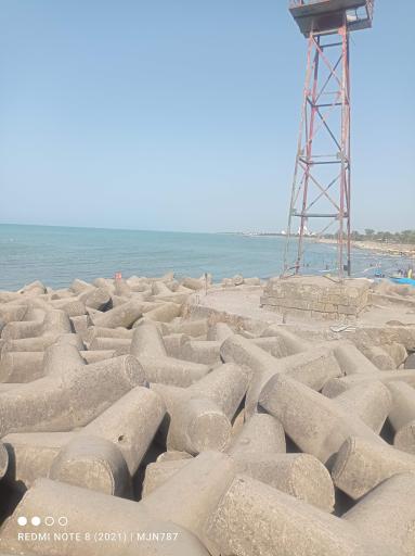 عکس اسکله سنگی