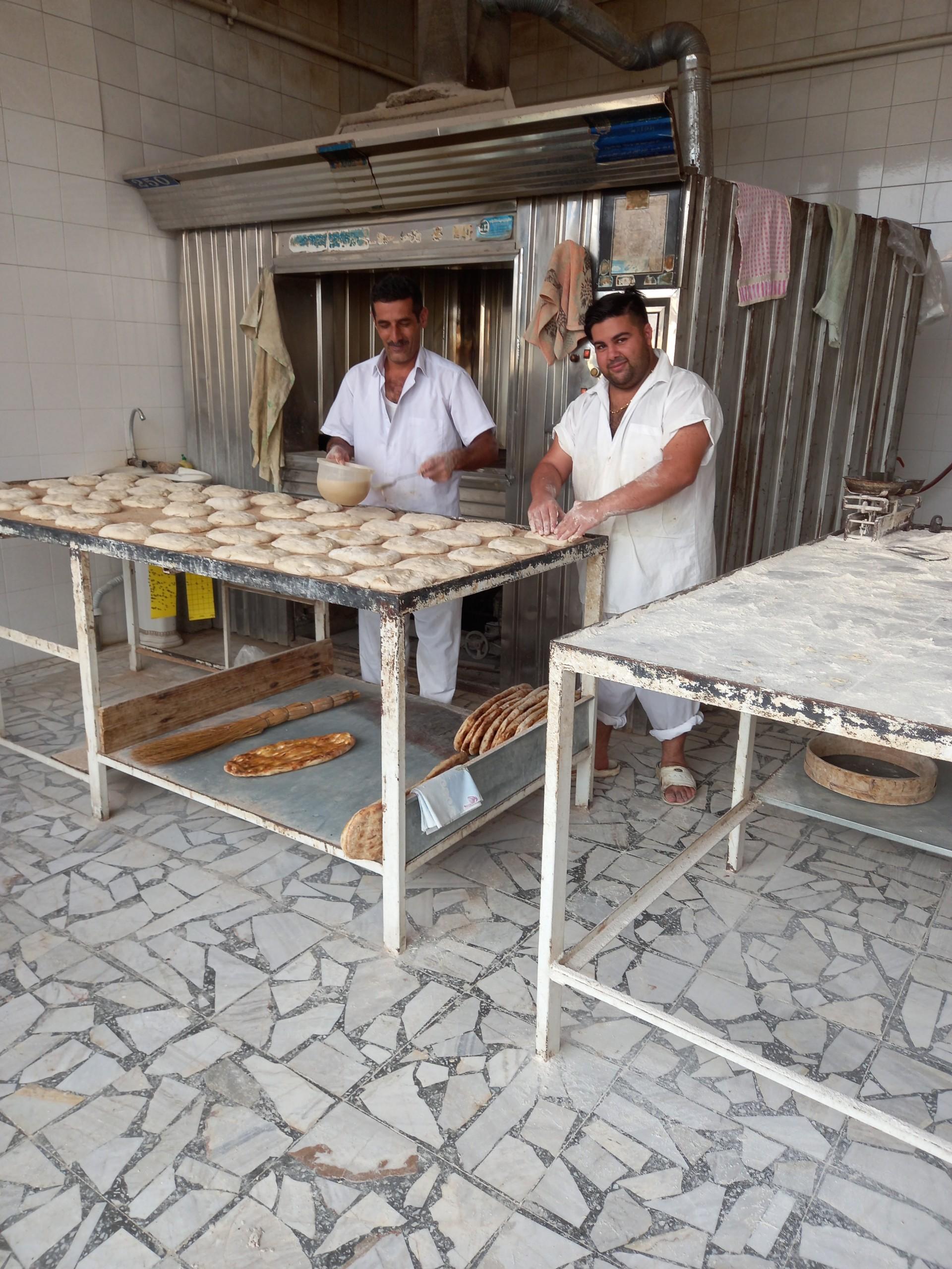 عکس نانوایی بربری