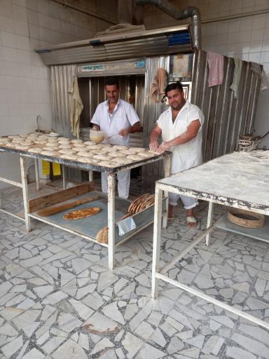 عکس نانوایی بربری