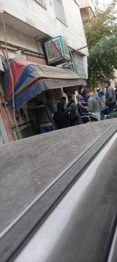 عکس نانوایی سنگک