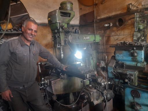 عکس تراشکاری و قالب سازی شیرین آبادی