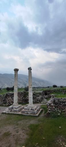 عکس معبد آناهیتا ساسانی
