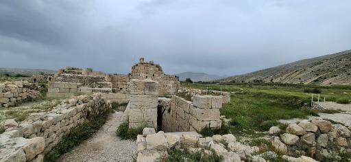 عکس معبد آناهیتا ساسانی