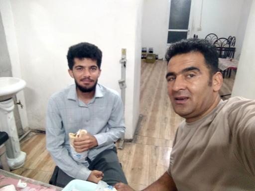 عکس ساندویچ دایی رضا