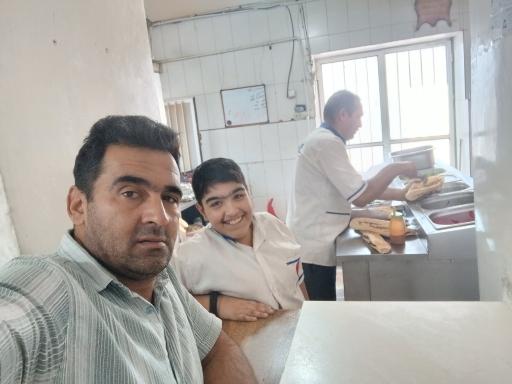 عکس ساندویچ دایی رضا