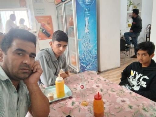 عکس ساندویچ دایی رضا