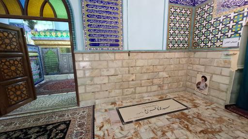 عکس مرقد آیت الله سیدمحمدکاظم ارفع 