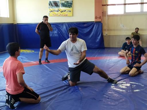 عکس آکادمی کشتی حسن طهماسبی