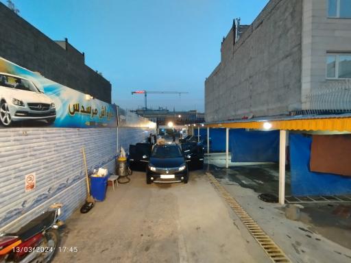 عکس کارواش مرسدس(بخارشویی)