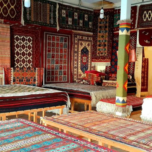 عکس فرش دستباف بهزاد بیات کلته