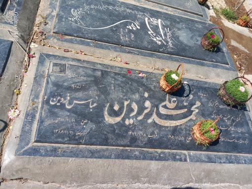عکس آرامگاه استاد محمد علی فردین