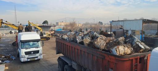 عکس دپو ضایعات آهن آلات برادران مولانی