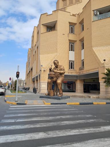 عکس مجسمه قلمکار