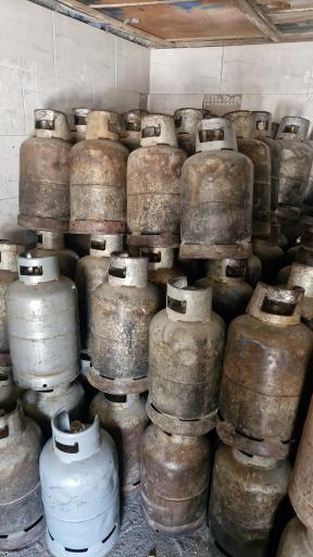 عکس  گاز و اکسیژن شاکر