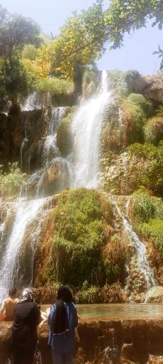 عکس انتهای آبشار 