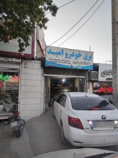 عکس برق خودرو امید