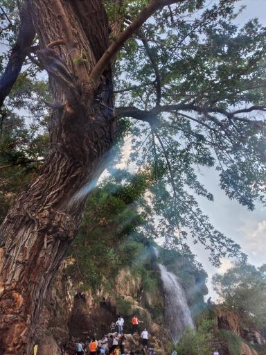 عکس انتهای آبشار 