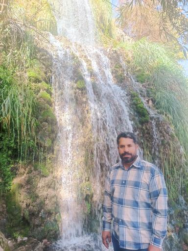 عکس انتهای آبشار 