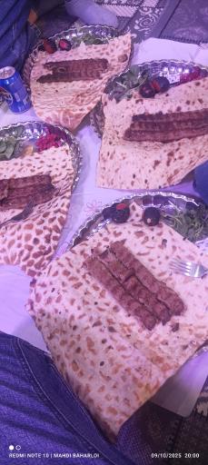 عکس نان داغ کباب داغ کسری(ثانی)