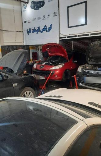 عکس تعمیرگاه گیربکس اتوماتیک کارا