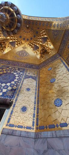 عکس ایوان طلا (باب الولایه)