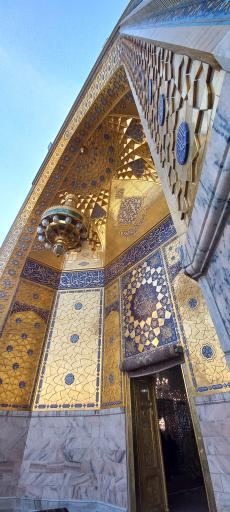 عکس ایوان طلا (باب الولایه)