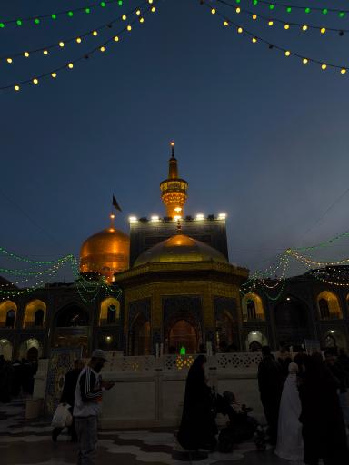 عکس ایوان طلا (باب الولایه)