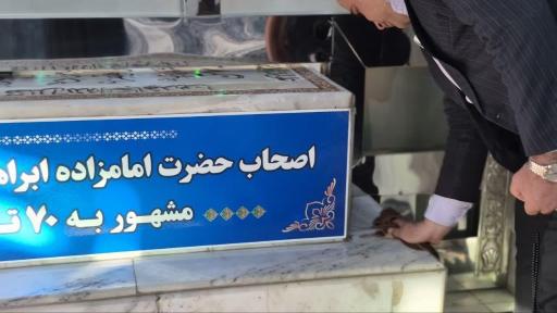 عکس مقبره اصحاب امامزاده ابراهیم (ع)
