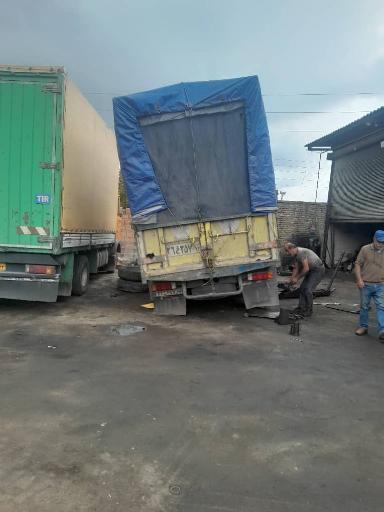 عکس مکانیکی بنز جهانگیر