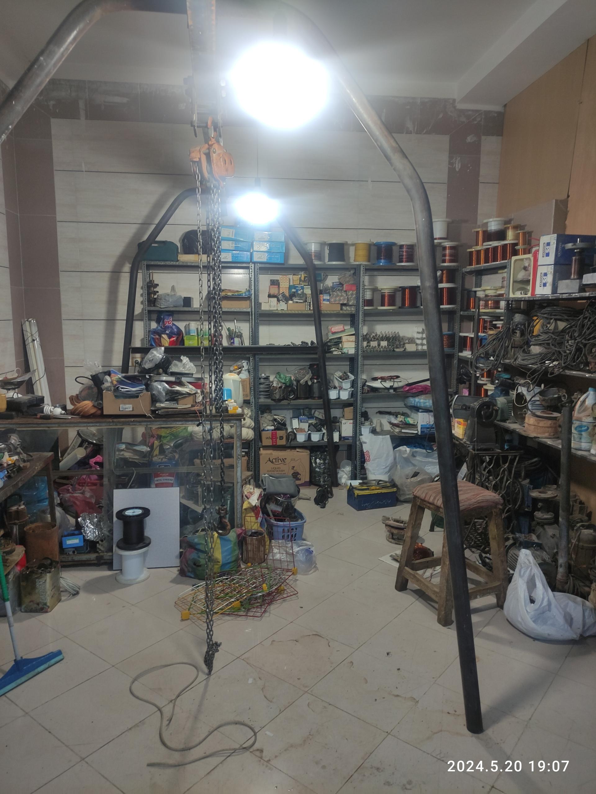 عکس سیم پیچی وبرق صنعتی بابک یاراحمدی