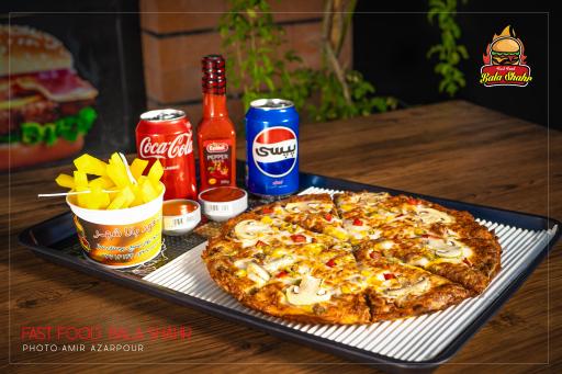 عکس کافه فست فود بالاشهر