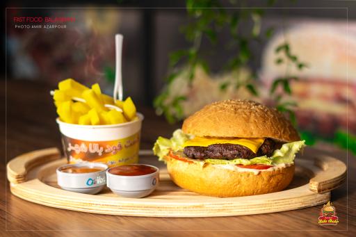 عکس کافه فست فود بالاشهر