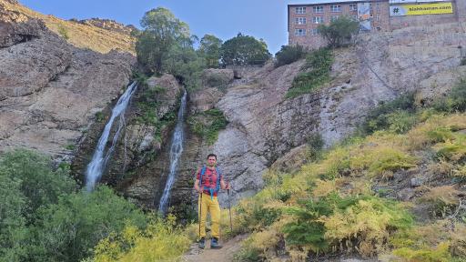 عکس آبشار دوقلو