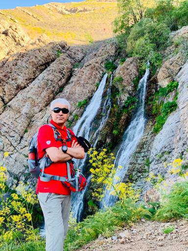 عکس آبشار دوقلو