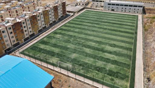 عکس زمین چمن مصنوعی شهید قاسم سلیمانی