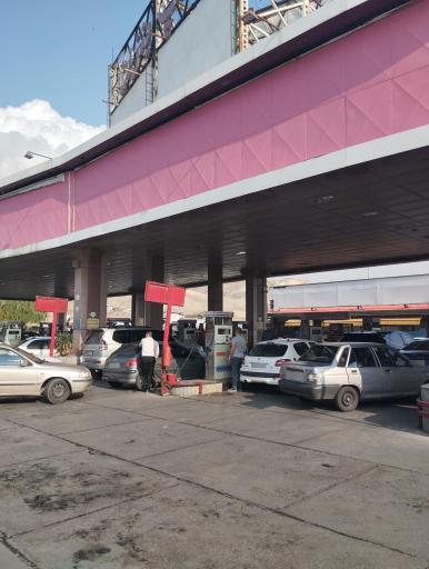 عکس پمپ بنزین آفتاب البرز