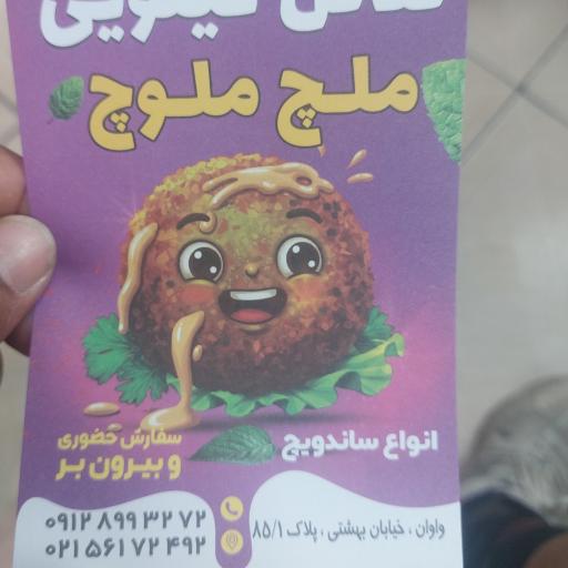 عکس فلافلی کیلویی ملچ ملوچ