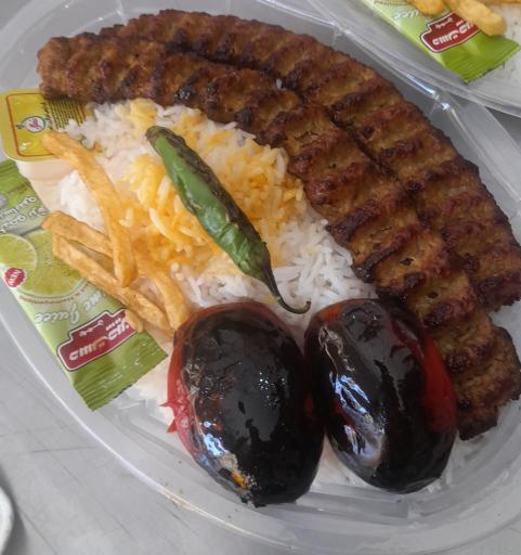 عکس تهیه غذا شاهکار