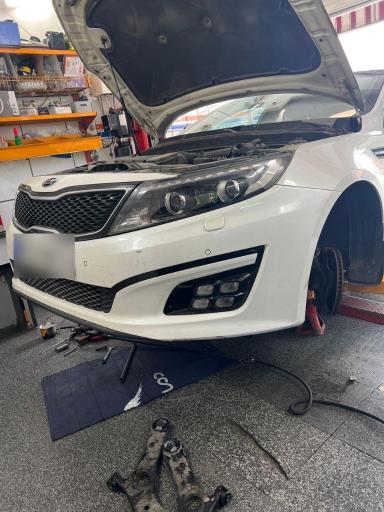 عکس جلوبندی و تعمیرگاه دقیق