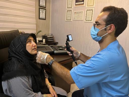 عکس استروبوسکوپی حنجره (عکس از حنجره تهران)سعادت آباد و شهرک غرب