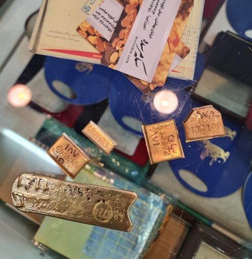 عکس سکه و شمش مرسده میرزایی