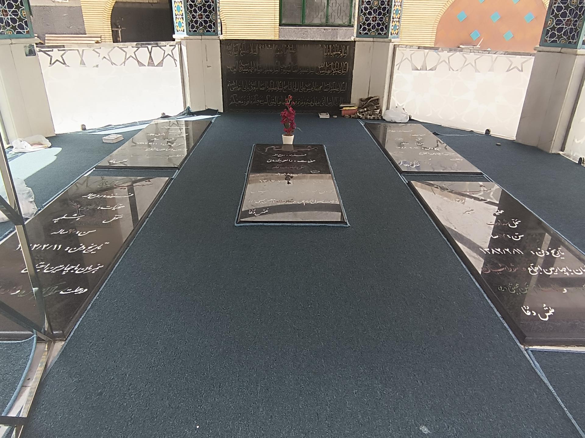 عکس یادمان شهدای گمنام مسجد علی ابن الحسین