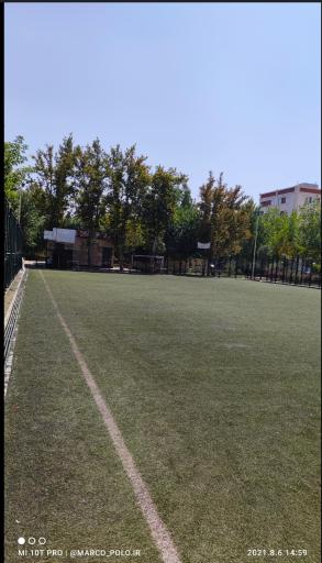 عکس چمن مصنوعی فوتبال