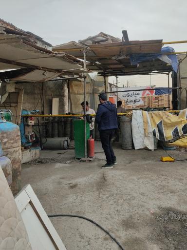 عکس جایگاه گاز LPG شقایق