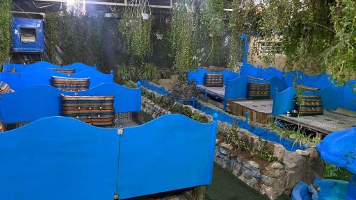 عکس رستوران باغچه سبز