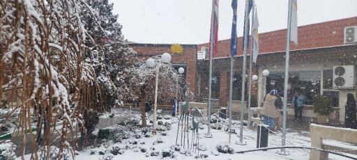 عکس مجتمع جنوبی آفتاب درخشان صحرا