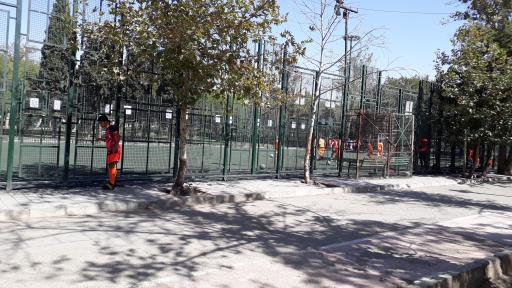 عکس چمن مصنوعی فوتبال