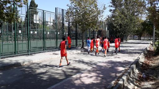 عکس چمن مصنوعی فوتبال