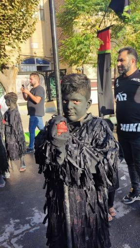 عکس نمایشگاه هیئت حسینی نوش آباد