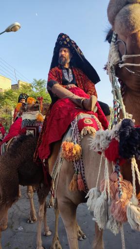 عکس نمایشگاه هیئت حسینی نوش آباد